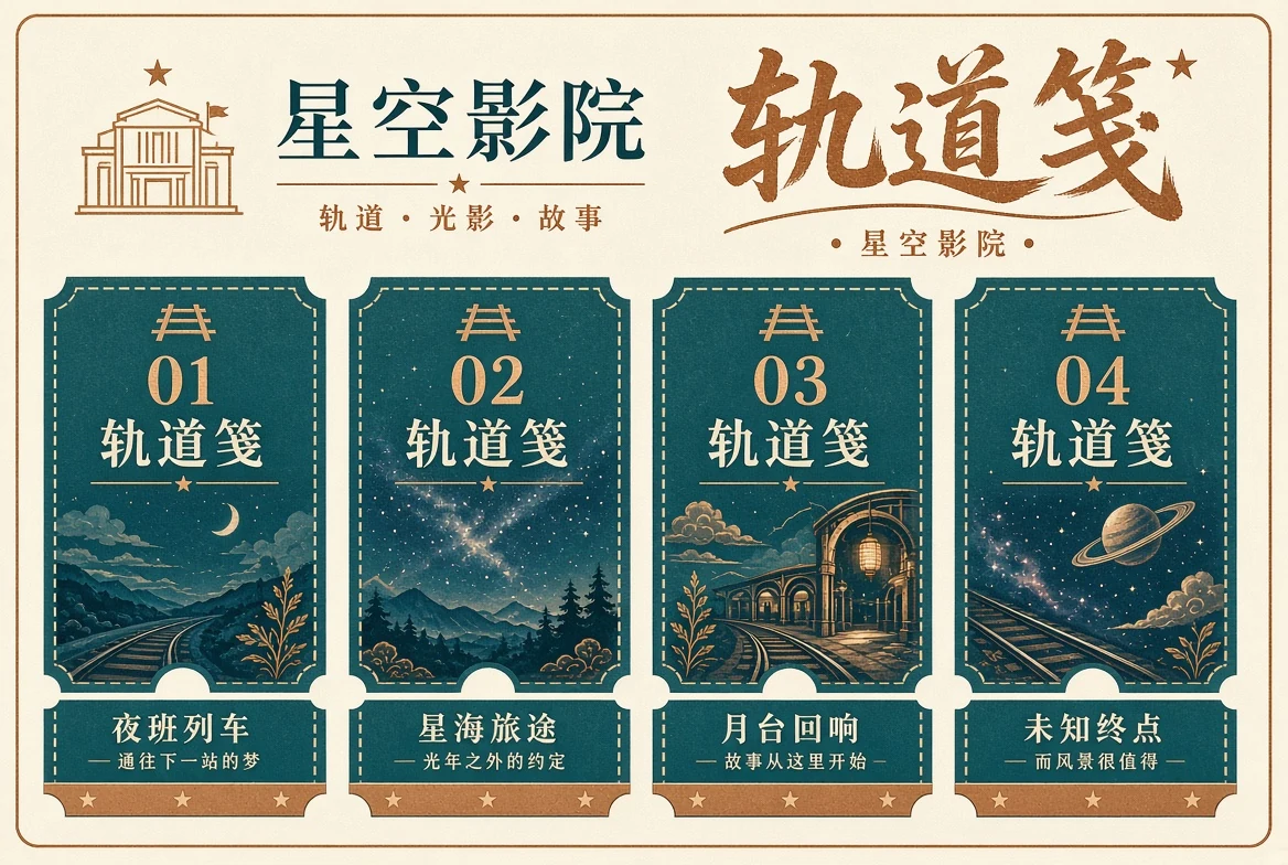 轨道笺主题影像
